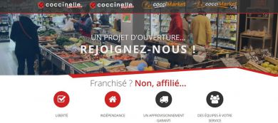 Coccinelle et Coccimarket ouvrir une sup rette avec Codifrance