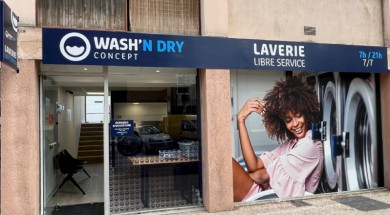 “New Self-Service Laundromat Equipped with Professional Equipment in Colomiers”