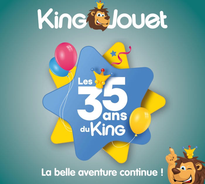 King Jouet fete ses 35 ans en 2024