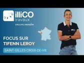 Découvrez le portrait de Tifenn Leroy, ambassadrice illiCO travaux Saint-Gilles-Croix-de-Vie !