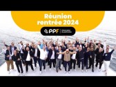 Teaser réunion de rentrée 2024 avec les franchisés PPF